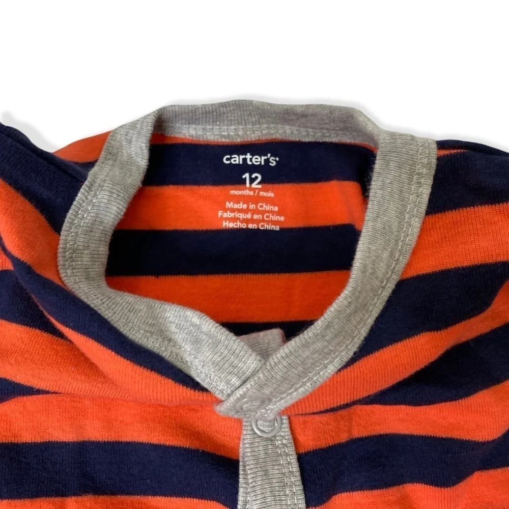 Carter’s infant one piece snap up romper size 12m
